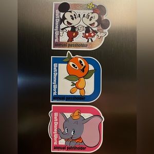 Disney Annual Passholder Magnet Set